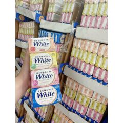 Xà Phòng Tắm Kao White 130g - Xà Phòng Nhật Bản Từ Thiên Nhiên Với Hương Thơm Dịu Dàng, Làn Da Sạch Sẽ Mềm Mại