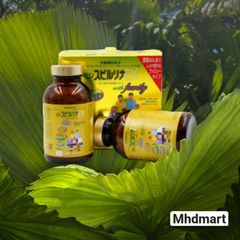 Tảo Vàng Spirulina EX Nhật Bản Cao Cấp - Hỗ Trợ Sức Khỏe Và Làm Đẹp Da - Set 2 Lọ 1000 Viên mỗi lọ