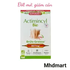 Thực phẩm đốt mỡ giảm cân Superdiet Actimincly Bio của Pháp 403292
