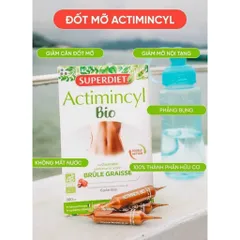 Thực phẩm đốt mỡ giảm cân Superdiet Actimincly Bio của Pháp 403292