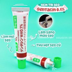 Kem Sẹo Gentacin Nhật Bản 10g - Kem Tái Tạo Da, Làm Mờ Vết Sẹo Sau Phẫu Thuật, Tăng Cường Tự Tin