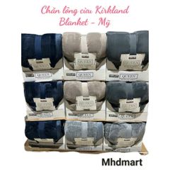 Chăn Lông Cừu Kirkland chính hãng Blanket Mỹ nặng 3,2kg, 248 x 234cm 403314