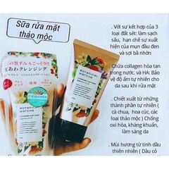 Sữa Rửa Mặt Thảo Mộc Botanical Marche 120g - Làm Sạch, Dưỡng Ẩm, An Toàn Cho Da Nhạy Cảm - Sản Phẩm Tự Nhiên Nhật Bản