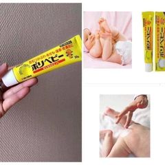 Kem chống hăm Sato Polybaby Nhật Bản 30g - An toàn cho da nhạy cảm của bé, hiệu quả ngay lần sử dụng đầu tiên, giữ da khô thoáng.