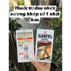 Viên uống hỗ trợ xương khớp Chondroitin ZS Nhật Bản - Cải thiện sự linh hoạt và giảm đau khớp, 270 viên bổ sung sức khỏe xương khớp
