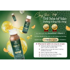 Nước Uống Collagen Melon G+ Reiperfect Nhật Bản - Chống Lão Hóa, Dưỡng Trắng Da, Tăng Cường Đàn Hồi, 10 Lọ x 50ml