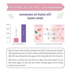 Combo Viên Uống Sắt, Vitamin & DHA/EPA cho Bà Bầu AKAMAMA Nhật Bản - Bổ Sung Canxi, Vitamin D3 & K2 Cho Mẹ và Thai Nhi