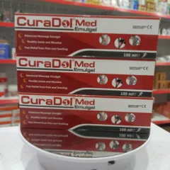 Gel Bôi Giảm Đau Xương Khớp CuraDolMed 100ml - Giảm đau cơ, bong gân, viêm xương, hỗ trợ phục hồi, sản phẩm tự nhiên nhập khẩu chính ngạch