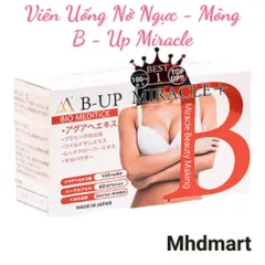Viên Uống Hỗ Trợ Nở Ngực Nở Mông B-UP Nhật Bản - Tăng Kích Thước, Cải Thiện Da, Tóc Mềm Mại, Giúp Tạo Dáng Thon Gọn