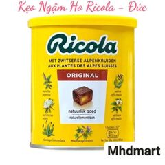 Kẹo Ngậm Ho Thảo Mộc Ricola Original 250g - Sản Phẩm Cao Cấp Từ Đức Giúp Giảm Ho Và Khàn Họng với 13 Loại Thảo Dược Tự Nhiên