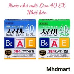 Nước nhỏ mắt Lion 40 Ex Nhật Bản 15ml 403400