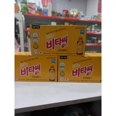 Nước Tăng Lực Vitamin C Gold 365 Hàn Quốc - Hộp 10 Chai 100ml Bổ Sung Năng Lượng và Tăng Cường Hệ Miễn Dịch