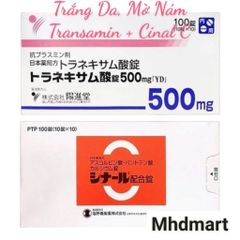Viên uống Transamin 500mg 100 viên Nhật Bản - Làm trắng da, mờ thâm nám và tàn nhang hiệu quả, hỗ trợ sắc đẹp tuyệt vời.