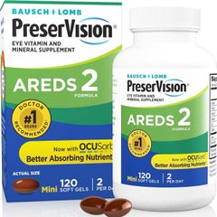 Viên uống bổ mắt PreserVision AREDS 2 Formula 130 viên, bảo vệ thị lực