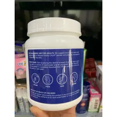 Bột Magie Calm Vị Chanh Mâm Xôi 567g - Hỗ Trợ Dinh Dưỡng, Thiên Nhiên, Không Chứa Đường, Thuần Chay, Dễ Uống, Xuất Xứ Mỹ