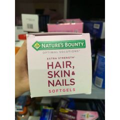 Viên Uống Đẹp Da, Móng, Tóc Nature's Bounty Hair, Skin & Nails - Tăng Cường Làm Đẹp Da, Móng Chắc Khỏe, Tóc Dài Dày - 150 Viên Chính Hãng
