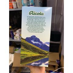 Kẹo RICOLA LEMONMINT Không Đường - Chanh Bạc Hà Ngậm Ho Từ Mỹ, Giảm Cơn Ho, Không Calo, Thư Giãn Cổ Họng