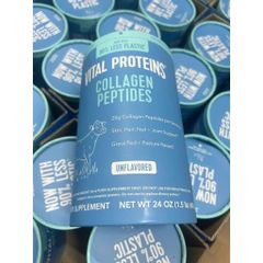 Bột Collagen Vital Proteins Peptides Unflavored - Giải Pháp Làm Đẹp Da, Tăng Cường Đàn Hồi, Duy Trì Sức Khỏe Từ Mỹ