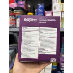Rogaine 2% Minoxidil - Bộ sản phẩm mọc tóc dành cho nữ đến từ Mỹ - Chăm sóc tóc hiệu quả, giảm rụng tóc, cải thiện tóc thưa