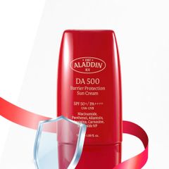 Kem Chống Nắng Aladdin RX DA500 BARRIER PROTECTION SPF50+/PA++++ 50ml - Bảo Vệ Da Nhạy Cảm, Dưỡng Ẩm và Lớp Trang Điểm Tự Nhiên