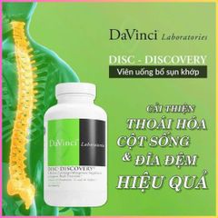 Viên uống hỗ trợ thoái hóa cột sống Davinci 180 viên, xương khớp