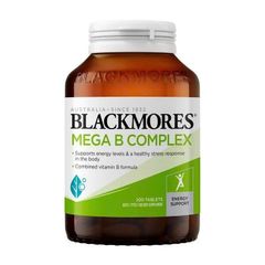 Viên Uống Vitamin B Tổng Hợp Blackmores Mega B Complex - Hỗ Trợ Năng Lượng và Hệ Thần Kinh, Chai 75 Viên Chính Hãng Úc