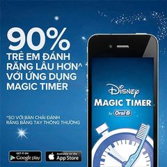 Bàn Chải Điện Oral-B Vitality Kids - Thiết Kế Dễ Thương, Công Nghệ Làm Sạch Tiên Tiến Cho Trẻ Em, Khuyến Khích Chăm Sóc Răng Miệng