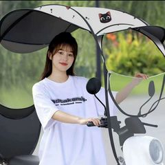 Mái Che Xe Máy LMD CAR - Bạt Chống Nắng, Chống Mưa, Dễ Dàng Lắp Đặt - Phụ Kiện An Toàn Cho Người Lái Xe Máy, Xe Điện