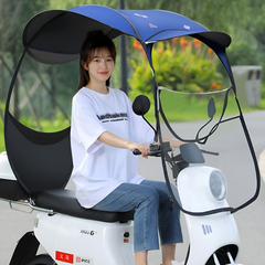 Mái Che Xe Máy LMD CAR - Bạt Chống Nắng, Chống Mưa, Dễ Dàng Lắp Đặt - Phụ Kiện An Toàn Cho Người Lái Xe Máy, Xe Điện