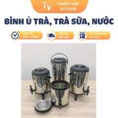 Bình Giữ Nhiệt Inox 6L - Dụng Cụ Uống Trà, Trà Sữa, Nước Mát Đa Năng Cao Cấp - TVKITCHEN