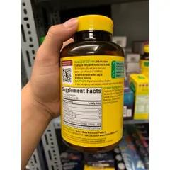 Viên Uống Bổ Sung Magie Nature Made Magnesium Citrate 250mg - Hỗ Trợ Xương Khỏe, Cơ Bắp Và Năng Lượng - 120 Viên