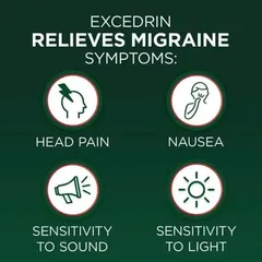 Viên uống giảm đau nửa đầu Excedrin 300 viên - Giải pháp nhanh chóng và hiệu quả cho cơn đau đầu khó chịu