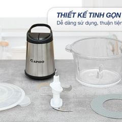 Máy Xay Thịt Đa Năng Rapido RMC-300 2 Lít - Thiết Bị Xay Thịt Hiện Đại, Tiện Lợi, An Toàn Cho Sức Khỏe