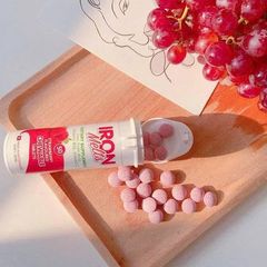 Viên Ngậm Bổ Sung Sắt Iron Melts 50 Viên Chính Hãng Úc | Hỗ Trợ Bổ Máu, Bổ Sung Sắt Dễ Hấp Thụ
