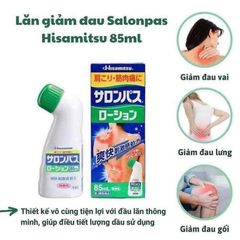 Lăn Giảm Đau Hisamitsu Salonpas 85ml - Sản Phẩm Chăm Sóc Sức Khỏe Nhật Bản Giúp Giảm Đau Nhanh Chóng Và Hiệu Quả