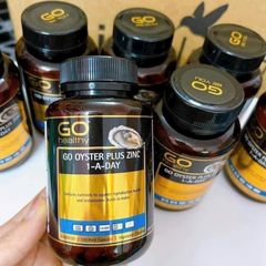 Tinh Chất Hàu Go Healthy Oyster Plus Zinc 120 Viên Chính Hãng New Zealand – Thực Phẩm Bổ Sung Kẽm & Dinh Dưỡng