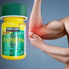 Viên uống Kirkland Aspirin Low Dose 81mg - Hỗ trợ sức khỏe tim mạch, phòng ngừa tai biến - 365 viên tiện lợi
