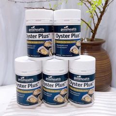 Tinh chất Goodhealth Oyster Plus 60 viên - Thực phẩm chức năng tăng cường sinh lực, hỗ trợ sức khỏe và năng lượng từ Úc