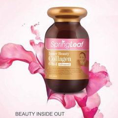 Viên uống collagen Spring Leaf Inner Beauty Collagen Plus 180 viên - Tăng cường sức khỏe da, ngăn lão hóa, làm sáng da tự nhiên
