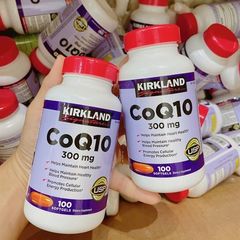 (Sales) Viên uống Kirkland CoQ10 300mg 100 viên - Hỗ trợ sức khỏe tim mạch và tăng cường năng lượng tự nhiên Chính hãng