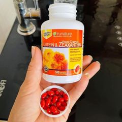 Viên uống bổ mắt Trunature Vision Complex Lutein Zeaxanthin 140 viên - Bảo vệ sức khỏe thị lực, chống mỏi mắt hiệu quả