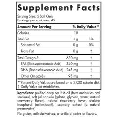 Viên Uống Bổ Sung Omega-3 Nordic Naturals Ultimate Omega Junior 680mg - Phát Triển Trí Não Cho Trẻ Em, 90 Viên Mỹ