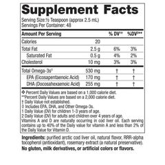 Nordic Naturals DHA cho trẻ em 530mg 119ml - Vitamin hỗ trợ phát triển não bộ và hệ thần kinh, dễ uống từ cá tự nhiên
