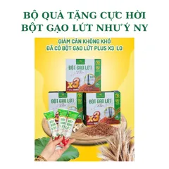 Bột Gạo Lứt Như Ý Ny 500g - Hỗ Trợ Giảm Cân Hiệu Quả, Giàu Chất Xơ và Vitamin, Dinh Dưỡng Lành Mạnh