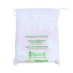 Bông Tẩy Trang Sendemar 100% Cotton 225 Miếng/Túi - Mềm Mịn, Không Xơ Bông 403746