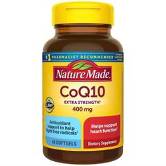 Viên uóng bổ tim Nature Made CoQ10 400mg – hỗ trợ tim mạch