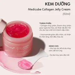 Kem Dưỡng Medicube Collagen Jelly Cream 110ml – Kết Cấu Thạch, Căng Bóng Da, Ngăn Ngừa Lão Hóa 403836