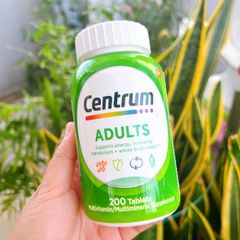Viên uống Centrum đa vitamin 200 viên, sức khỏe toàn diện