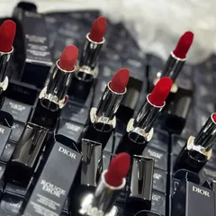 Son Dior Rouge Velvet Full Box 3.5g - Chất Son Lì Mịn, Lên Màu Chuẩn, Sang Trọng - Quà Tặng Hút Hồn từ Dior
