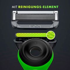 Dao Cạo Râu Gillette Labs Razer Phiên Bản Giới Hạn - Công Nghệ Làm Sạch, 5 Lưỡi Dao Sắc Bén, Đế Từ Tính, Hộp Du Lịch